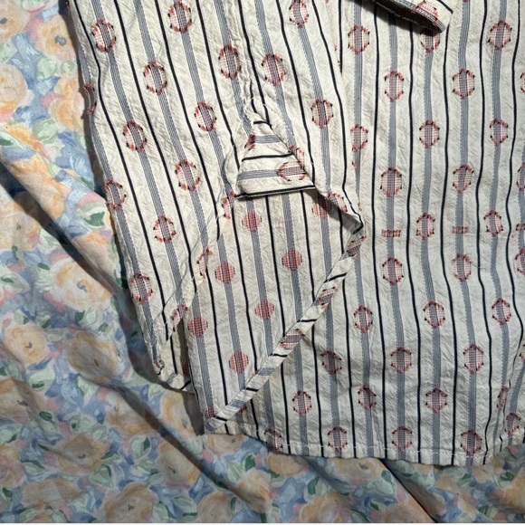 Pilcro 3/4 Sleeve Button Up Top XL - Picture 5 of 6